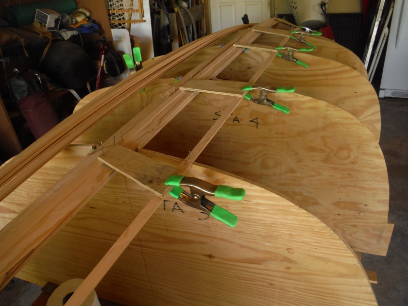 2016 04-23 Spiling the garboard, midships